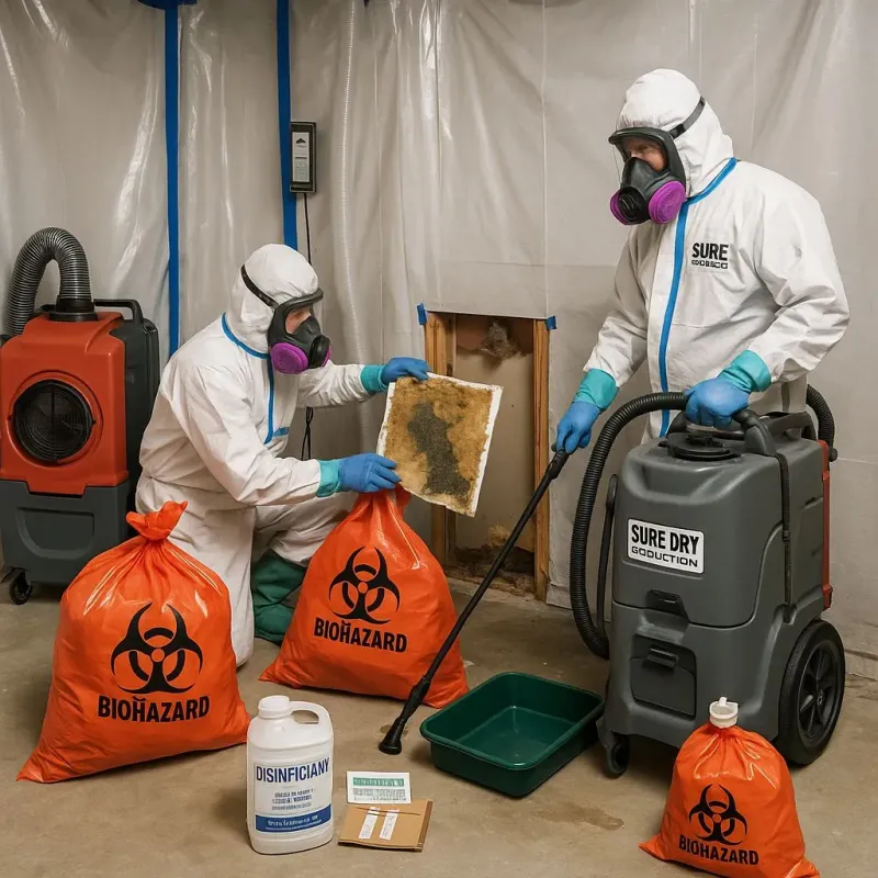 Contaminated Water Handling Protocols process in Norris City, IL